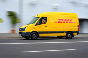 dhl courier colection