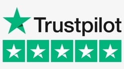 trustpilot 5 star rating logo